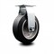 Service Caster 6 Inch Rubber on Aluminum Wheel Rigid Caster with Roller Bearing SCC SCC-20R620-RAR - alternate 1
